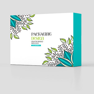 日式小清新唯美花卉艺术包装盒设计 编号15712279的灵感与运用