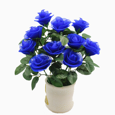 Blue Flower Gifts: A Semantic Web of Digital Artistry